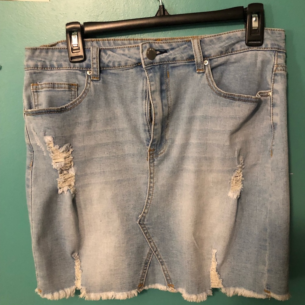 JEAN SKIRT